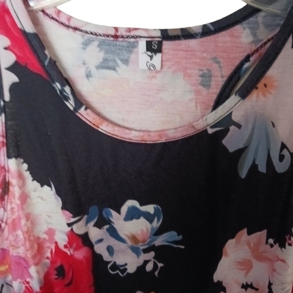 Floral Racerback Maxi - Picture 4 of 4